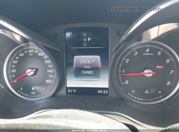 WDC0G4JB8KV169041 2019 MERCEDES-BENZ GLC 300 White Հետևի նստատեղերի տեսք