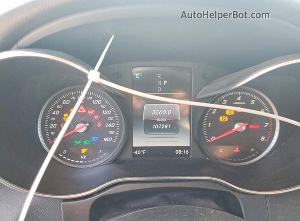 WDC0G4JB9JV024010 2018 MERCEDES-BENZ GLC-CLASS Black Вид щитка приладів
