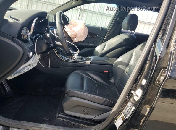 WDC0G4JB9JV024010 2018 MERCEDES-BENZ GLC-CLASS Black Вид салону спереду