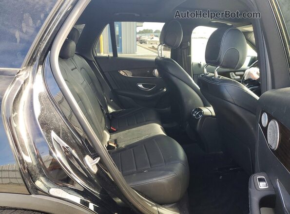 WDC0G4JB9JV024010 2018 MERCEDES-BENZ GLC-CLASS Black Вид задніх сидінь