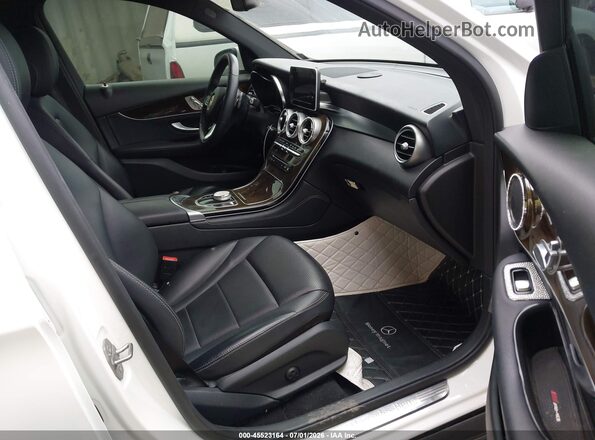 WDC0G4JB9JV046377 2018 MERCEDES-BENZ GLC 300 White წინა სალონის ხედი