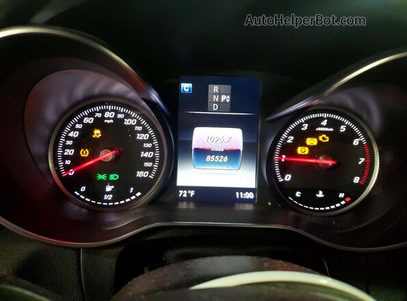 WDC0G4JB9KV159991 2019 MERCEDES-BENZ GLC-CLASS Черный Вид щитка приборов