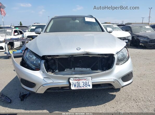 WDC0G4JBXGF011219 2016 MERCEDES-BENZ GLC 300 Silver Rear interior view