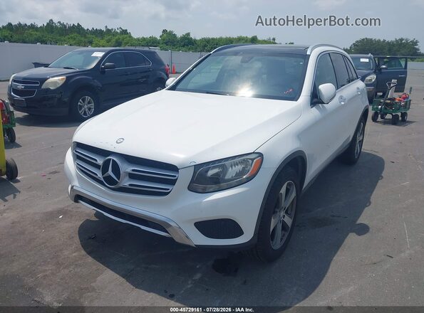 WDC0G4JBXGF102670 2016 MERCEDES-BENZ GLC 300 Белый Передняя левая четверть