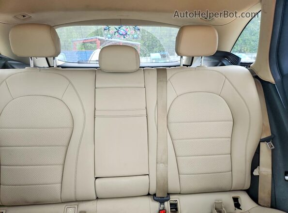 WDC0G4JBXHF137551 2017 MERCEDES-BENZ GLC-CLASS Gray Rear seats view