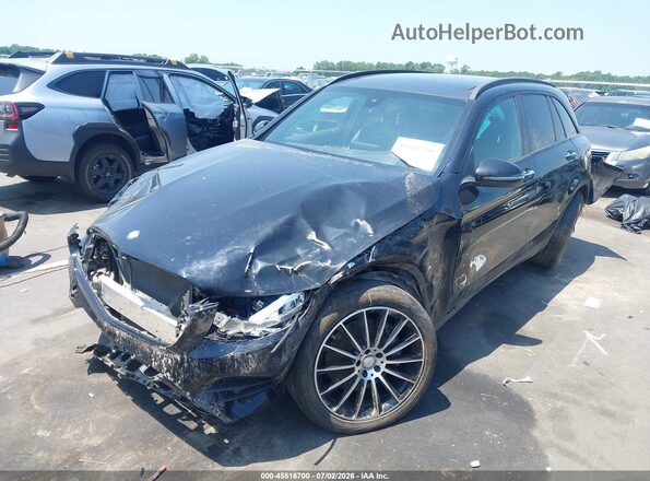 WDC0G4JBXHF198575 2017 MERCEDES-BENZ GLC 300 Black Առջևի ձախ երեք քառորդ տեսարան