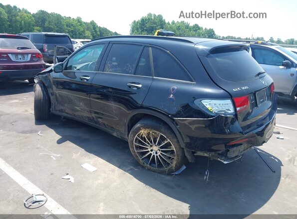 WDC0G4JBXHF198575 2017 MERCEDES-BENZ GLC 300 Black Հետևի ձախ