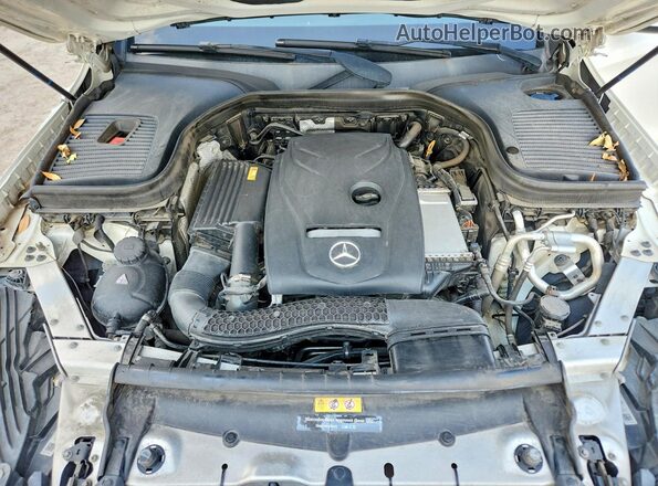 WDC0G4JBXHF253428 2017 MERCEDES-BENZ GLC-CLASS White ძრავის განყოფილების ხედი