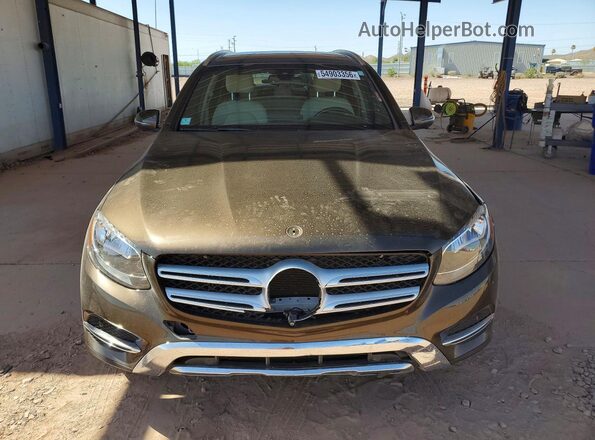 WDC0G4JBXHV003449 2017 MERCEDES-BENZ GLC-CLASS Brown Вид спереду