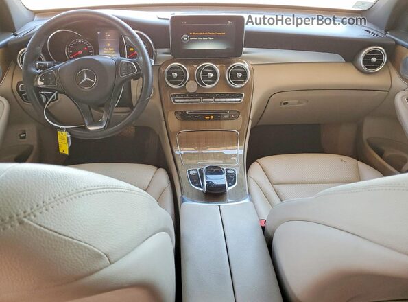 WDC0G4JBXHV003449 2017 MERCEDES-BENZ GLC-CLASS Brown Вид панелі приладів