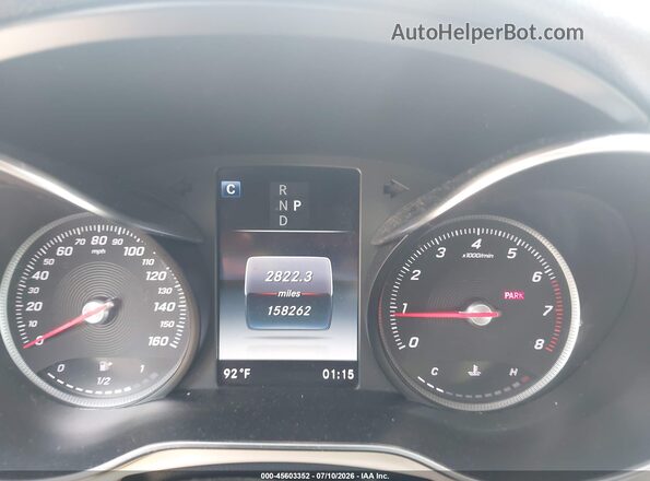 WDC0G4JBXJV014831 2018 MERCEDES-BENZ GLC 300 White Հետևի նստատեղերի տեսք