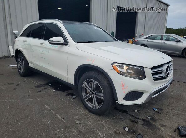 WDC0G4JBXJV021360 2018 MERCEDES-BENZ GLC-CLASS Белый Передняя правая четверть