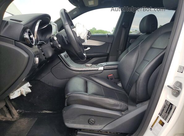 WDC0G4JBXKV160017 2019 MERCEDES-BENZ GLC-CLASS White წინა სალონის ხედი