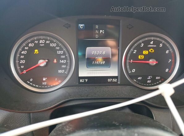 WDC0G4KB0GF012605 2016 MERCEDES-BENZ GLC-CLASS Gray Սարքավորումների վահանակի տեսք