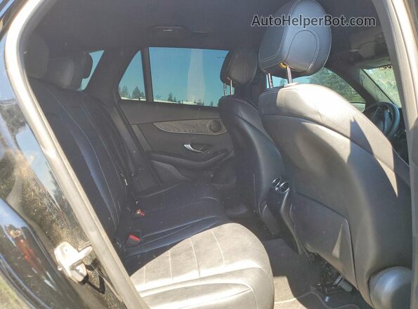 WDC0G4KB0HV002826 2017 MERCEDES-BENZ GLC-CLASS Black Вид задньої частини салону