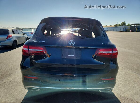 WDC0G4KB0JV062711 2018 MERCEDES-BENZ GLC-CLASS Black Widok z tyłu