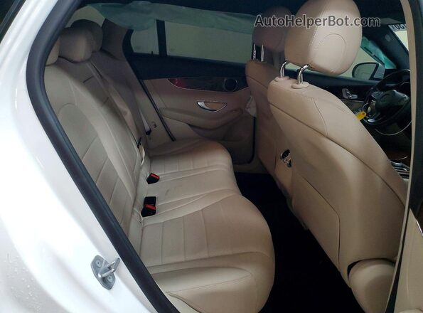 WDC0G4KB0JV075295 2018 MERCEDES-BENZ GLC-CLASS Белый Вид задней части салона