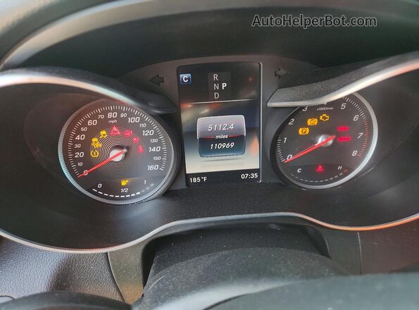 WDC0G4KB0KV193123 2019 MERCEDES-BENZ GLC-CLASS Серый Вид щитка приборов