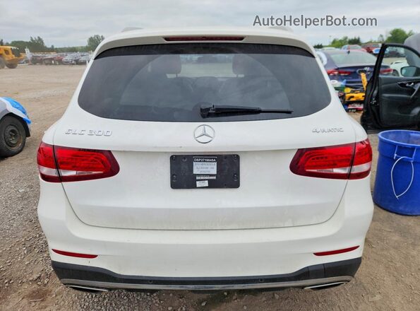 WDC0G4KB1GF053759 2016 MERCEDES-BENZ GLC-CLASS White Widok z tyłu