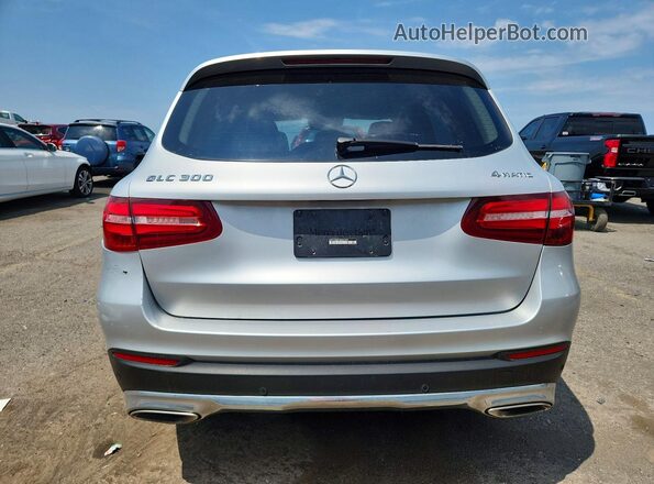 WDC0G4KB1GF061375 2016 MERCEDES-BENZ GLC-CLASS Silver Вид ззаду
