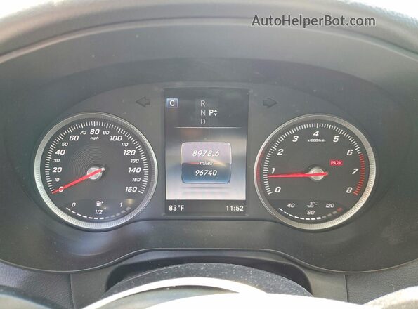 WDC0G4KB1GF067662 2016 MERCEDES-BENZ GLC-CLASS Silver Вид щитка приладів