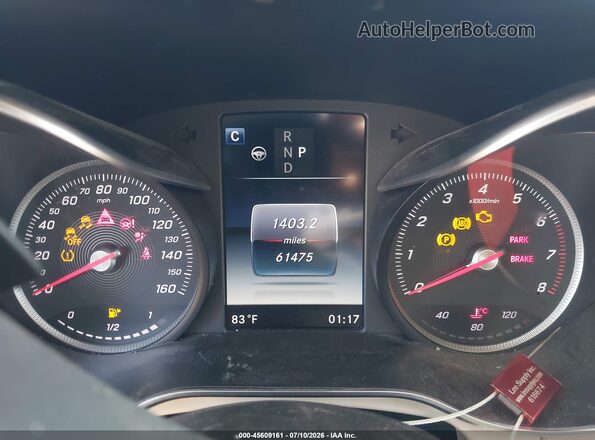 WDC0G4KB1HF200339 2017 MERCEDES-BENZ GLC 300 White Вид задніх сидінь