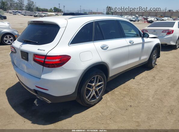 WDC0G4KB1HF200339 2017 MERCEDES-BENZ GLC 300 White Задня права чверть