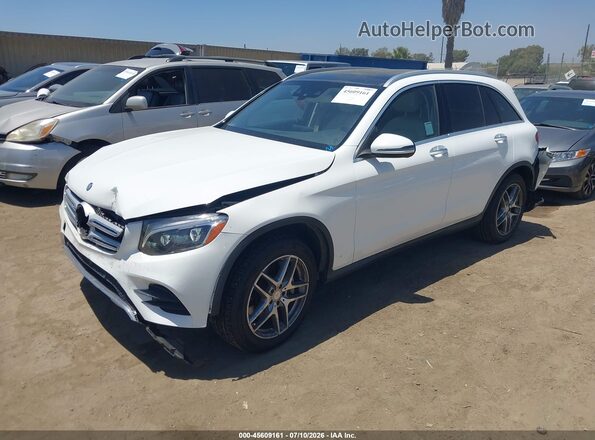 WDC0G4KB1HF200339 2017 MERCEDES-BENZ GLC 300 White Передня ліва чверть