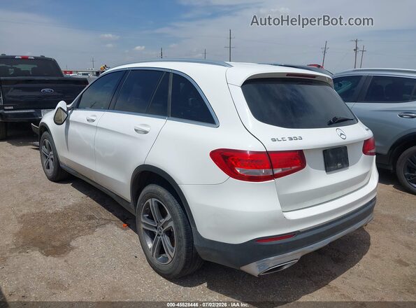 WDC0G4KB1KF484997 2019 MERCEDES-BENZ GLC 300 White Trasero izquierdo