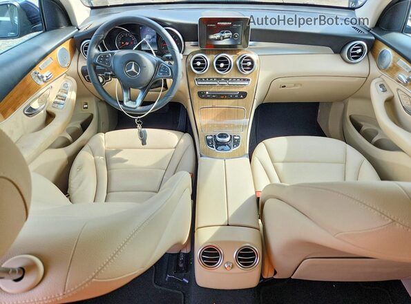 WDC0G4KB1KF661449 2019 MERCEDES-BENZ GLC-CLASS Blue წინა პანელის ხედი