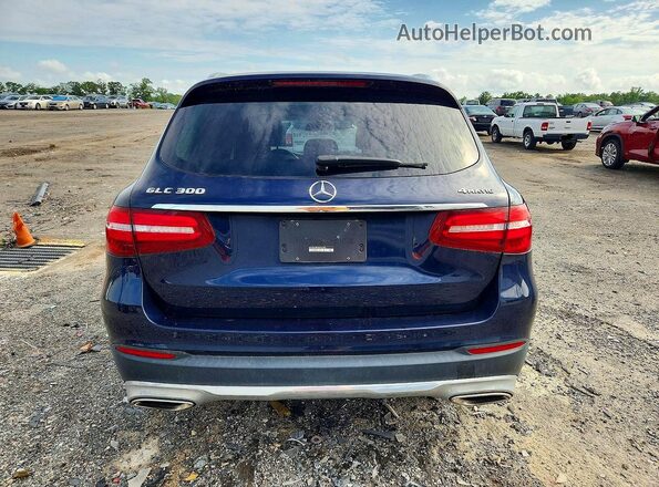 WDC0G4KB1KF661449 2019 MERCEDES-BENZ GLC-CLASS Blue უკანა ხედი