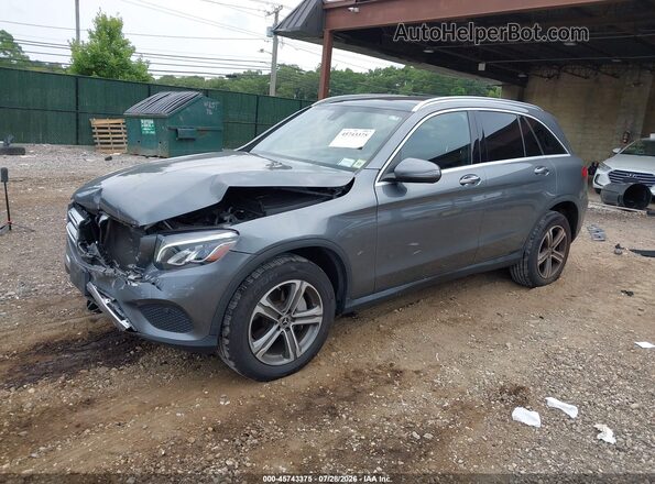 WDC0G4KB1KV117832 2019 MERCEDES-BENZ GLC 300 Gray Передня ліва чверть