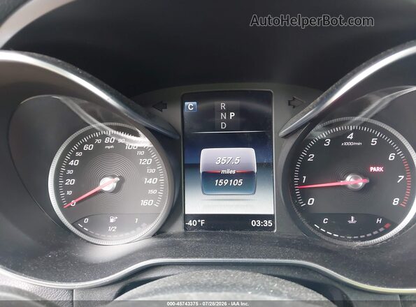 WDC0G4KB1KV117832 2019 MERCEDES-BENZ GLC 300 Gray Вид задніх сидінь