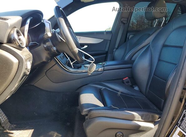 WDC0G4KB1KV128751 2019 MERCEDES-BENZ GLC-CLASS Black Front interior view