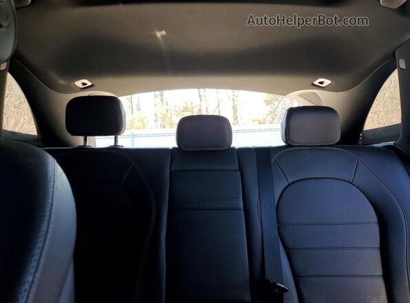 WDC0G4KB1KV128751 2019 MERCEDES-BENZ GLC-CLASS Black Rear seats view