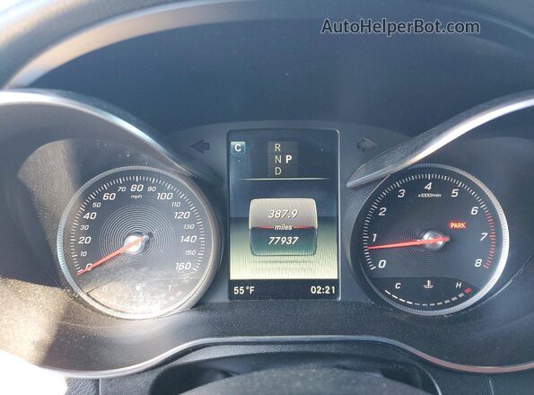 WDC0G4KB1KV128751 2019 MERCEDES-BENZ GLC-CLASS Black Instrument cluster view