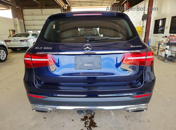 WDC0G4KB1KV133433 2019 MERCEDES-BENZ GLC-CLASS Blue Вид ззаду