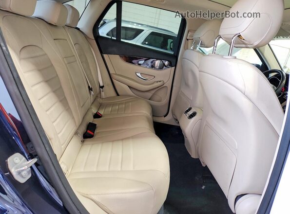 WDC0G4KB1KV133433 2019 MERCEDES-BENZ GLC-CLASS Blue Вид задньої частини салону