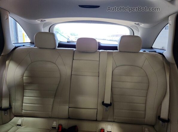 WDC0G4KB1KV133433 2019 MERCEDES-BENZ GLC-CLASS Blue Вид задніх сидінь