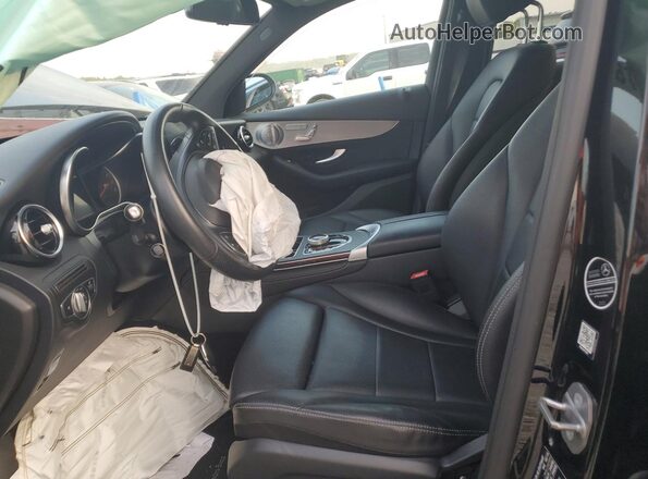 WDC0G4KB1KV172524 2019 MERCEDES-BENZ GLC-CLASS Black წინა სალონის ხედი