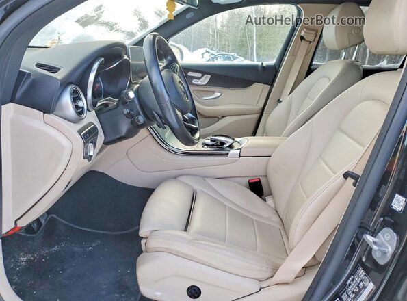WDC0G4KB1KV174886 2019 MERCEDES-BENZ GLC-CLASS Black Вид салону спереду