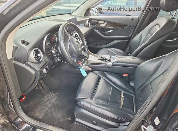 WDC0G4KB2GF099164 2016 MERCEDES-BENZ GLC-CLASS Black Front interior view