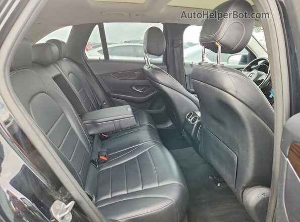 WDC0G4KB2GF099164 2016 MERCEDES-BENZ GLC-CLASS Black Rear seats view