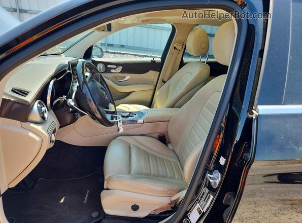 WDC0G4KB2HF270870 2017 MERCEDES-BENZ GLC-CLASS Black Widok wnętrza z przodu