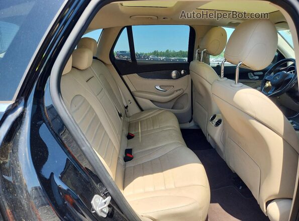 WDC0G4KB2HF270870 2017 MERCEDES-BENZ GLC-CLASS Black Widok wnętrza z tyłu