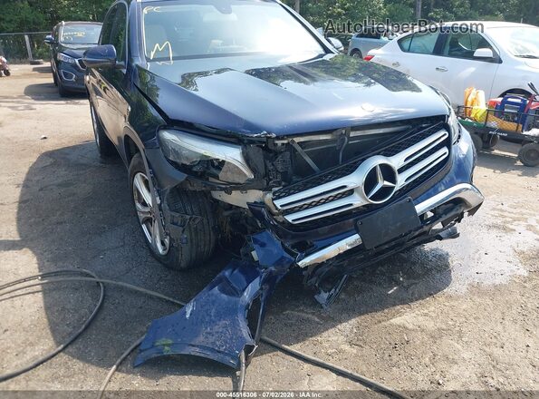 WDC0G4KB2HV004349 2017 MERCEDES-BENZ GLC 300 Синий Вид спереди