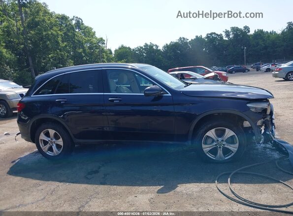 WDC0G4KB2HV004349 2017 MERCEDES-BENZ GLC 300 Синий Вид задней части салона