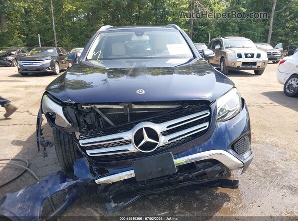 WDC0G4KB2HV004349 2017 MERCEDES-BENZ GLC 300 Синий Вид щитка приборов