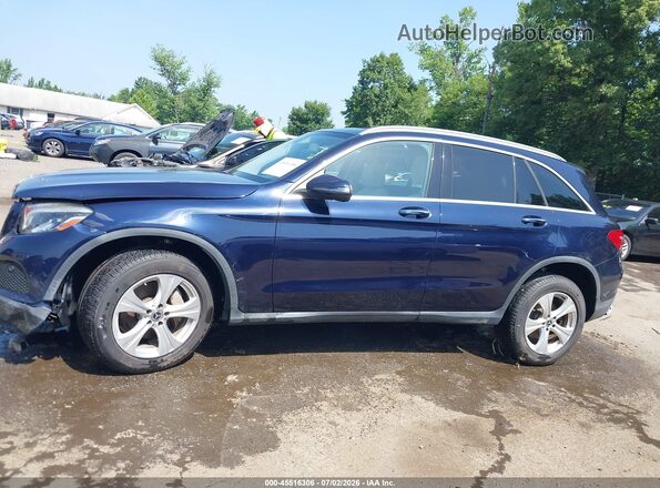 WDC0G4KB2HV004349 2017 MERCEDES-BENZ GLC 300 Синий Панорамный вид салона 360°