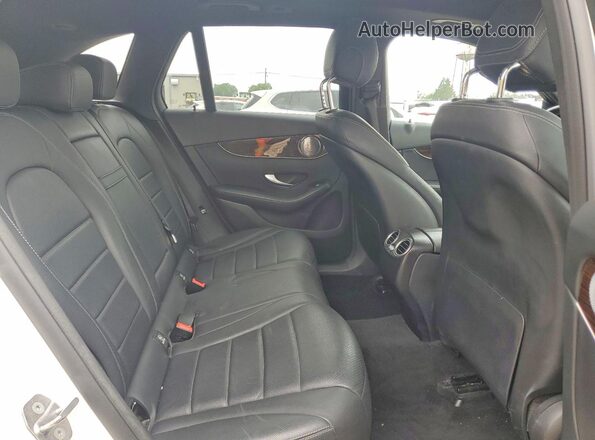 WDC0G4KB2JV055663 2018 MERCEDES-BENZ GLC-CLASS White Rear seats view